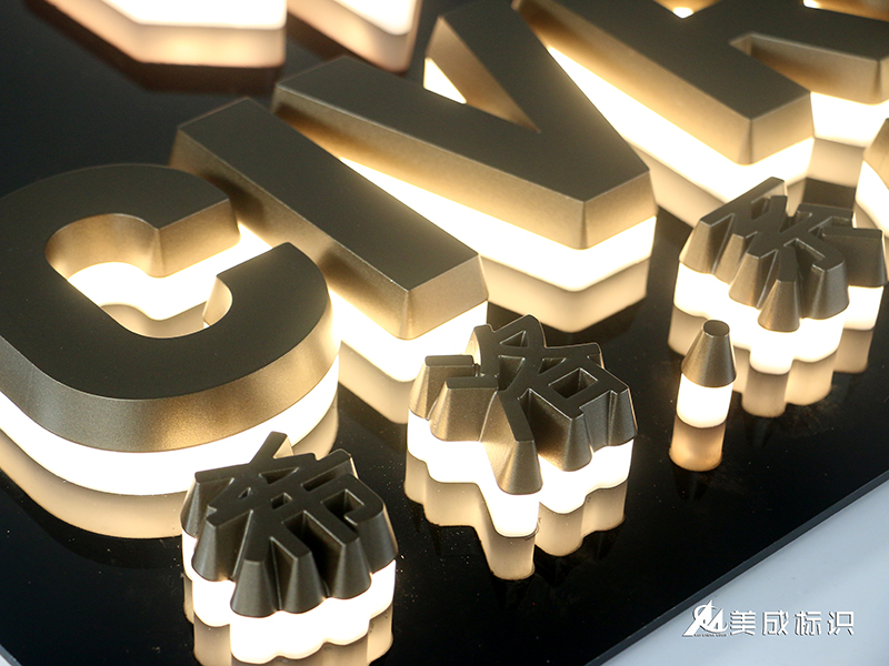 Acrylic Backlit Word